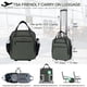 thumbnail image 2 of Bolsa de mano con ruedas EMPSIGN Underseat 16 Army Green, 2 of 6