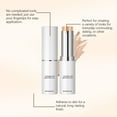 thumbnail image 4 of Full Coverage Concealer, Full Coverage Foundation Stick, Repair Capacity Concealer Stick Sweat-Proof Makeup-Free 3D Small V-Face to Dilute Dark Circles Artifact, 0.28oz (Nude Pink), 4 of 9