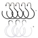 thumbnail image 5 of Soporte para bufandas Matsuzay 5 piezas Almacenamiento y organización del hogar blanco, 5 of 6
