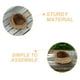 thumbnail image 3 of Gallinero de paja tejida para gallinas ponedoras, cómodo y multifuncional, ideal para la cría de aves de corral en el patio trasero., 3 of 7
