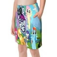 thumbnail image 4 of Boys My Lit-tle Pony Swim Trunks Mesh Liner Swim Shorts Quick Dry Bathing Suit with Boxer Brief Swimwear, 4 of 8