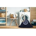 thumbnail image 2 of Ahgly Company Machine Washable Indoor Rectangle Transitional Periwinkle Purple Area Rugs, 2' x 5', 2 of 7