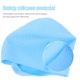 thumbnail image 3 of AURARMLET Sombrero De Natación Reutilizable Y Flexible En Silicona Azul Para Adultos, 3 of 6