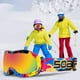 thumbnail image 5 of Gafas De Esquí Para Niños, Gafas De Snowboard Coloridas, Lentes Esféricos De Doble Capa Antivaho Para Niños De 3 A 12 Años, Niños Y Niñas, Esquí Eigraketly OD016817-04, 5 of 6
