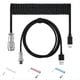 thumbnail image 5 of Adaptador de Teclado Mecánico en Espiral, Cable Tipo C, Cable de Carga para Teléfono, Cable Conector de Aviación para Teclado USB para PC de Escritorio, C, 5 of 5