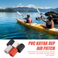 thumbnail image 4 of Parche de reparación de PVC para botes inflables, 5 rollos, para kayak, especial para agujeros dañados con fugas, parche de reparación de PVC, herramienta de parche impermeable, 4 of 8
