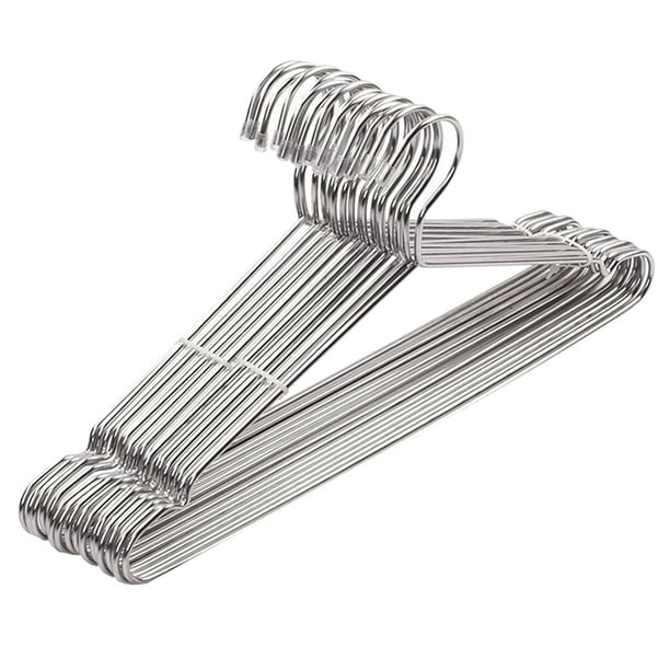 10 perchas antideslizantes para secar ropa, para adultos, ahorran espacio, para lavandería. 42cm