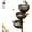 1pcs, variant on Rain Catcher Bird Bath, 3-Layer Metal Rain Catcher Garden Stake, Rustic Stacked Bowls Rain Gauge Garden Decor - Bring Life Back to Your Garden, Vintage Outdoor Rain Catchers for Bee Hummingbird (1PCS