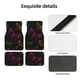 thumbnail image 4 of Fotbe Butterfly Juego de 4 Tapetes para Auto con Estampado – Alfombrillas de Goma Reforzada, Diseño Antideslizante, Protección para Todo el Año – Vehículos, Autos, Camionetas y SUVs, 4 of 7