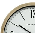 thumbnail image 2 of Westclox Analog Quartz Accuracy 10" Easy to Read Blonde Woodgrain Finish Wall Clock 32886O, 2 of 6