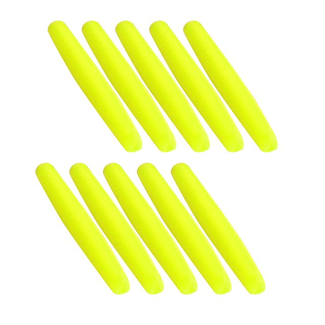 Flotadores de pesca con indicador de lágrima duradero, accesorio de aparejos Bobber (amarillo M), 100 Uds.