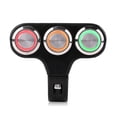 thumbnail image 1 of Interruptor de montaje en manillar de motocicleta de 22 mm, luz de emergencia, freno, luz antiniebla, encendido/apagado con luz LED, 1 of 12