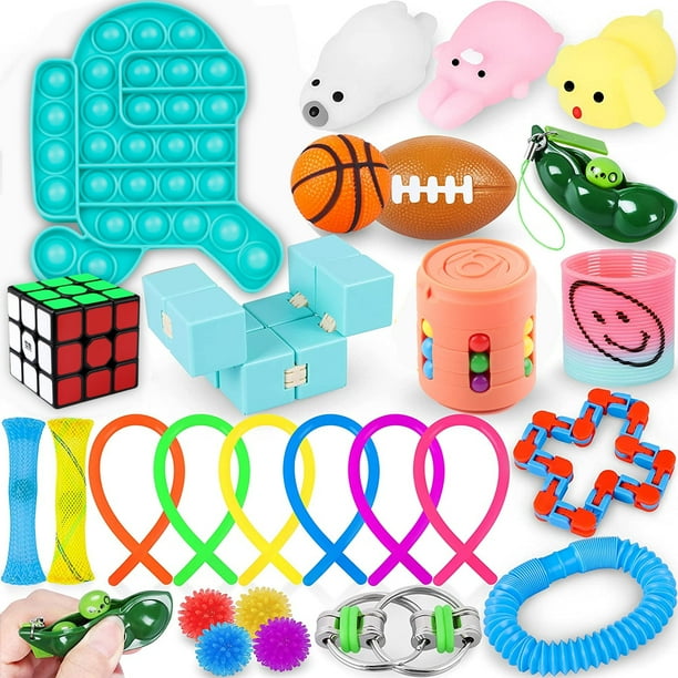 26PCS Fidget Pack Fidget Toy Set Fidgetget Toys Pack, Anxiety Autism to