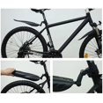 thumbnail image 2 of Bike Mudguard Bicycle Bike Mudguard Bicycle Devetail Front Rear Mud Guard Set Mudguard Bicycle Accessories Durable Workmanship, Beautiful and Practical (Color : Black), 2 of 6