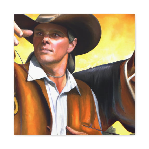 Rancher's Eternal Vigil - Canvas