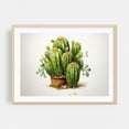 thumbnail image 2 of A Collection of Cacti Cactus Illustration Pencil Drawing 2 D - Digital Art Cactus Botanical Desert Nature Illustration Watercolor Garden Unframed Wall Art Print 6 x 8 inches, 2 of 7