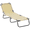 Beige, variant on Outdoor Chaise Lounges with Canopy - Folding & Adjustable Beach Lounge Chair - 265lbs Capacity