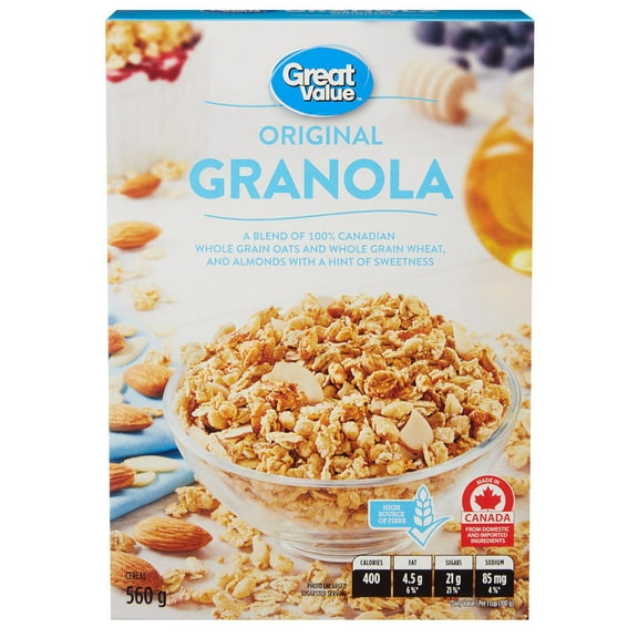 Great Value Original Granola Cereals