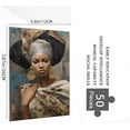 thumbnail image 2 of Puzzles for adults 50 pieces jigsaw puzzles African Black Woman African American Queen Formation wooden Wall Art Pictures for Living Room Props Toys, 2 of 10