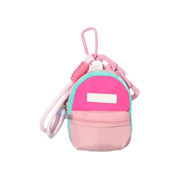 Versatile Backpack Keychain Charm Portable Miniature Backpack Keychain Stylish Keyring Charm For Travel And Sports