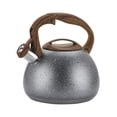 thumbnail image 2 of Tetera silbadora de 3 l con silbato fuerte para cocina, ideal para fiestas en casa, camping, 2 of 9