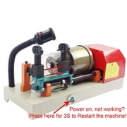 SLSY Key Duplicating Machine, Horizontal Key Copy Machine, Key Maker Cutter Cutting Machine 100W, 110V