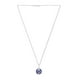 thumbnail image 4 of Collar Zvezda Rivoli color Tanzanite plata .925 Zvezda ZCO-RIV14-TAN, 4 of 5
