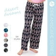 thumbnail image 2 of Hello Mello Signature Soft Pajama Lounge Pants Bottoms, Desert Dreams Small/Medium (Women's), 2 of 7