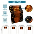 thumbnail image 6 of Halloween Table Runner-Cotton Linen- 120 Inch Holiday Dresser Scarves, Fall Black Orange Ghost Pumpkins Horror Tablerunner for Kitchen Coffee/Dining Bedroom Home Living Room Dinner Scarf Décor 13x120, 6 of 7