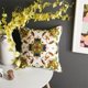 thumbnail image 5 of pstuiky Funda de almohada con bordado floral estéreo funda de almohada para sofá funda de cojín para sala de estar adornos decorativos, 5 of 6