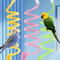 thumbnail image 4 of KAKOWELY 3Pcs Parrots Climbing Rope Bite-resistant Bird Rope Toy Parrot Cage Swing Parrot Swing Toy,39.37"X0.39"X0.39", 4 of 4