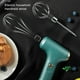 thumbnail image 2 of Monstrate Batidor de huevos eléctrico ABS, interfaz USB alimentado por portátil, 3 engranajes, agitador para hornear en la cocina del Electrodomésticos Blanco, 2 of 6