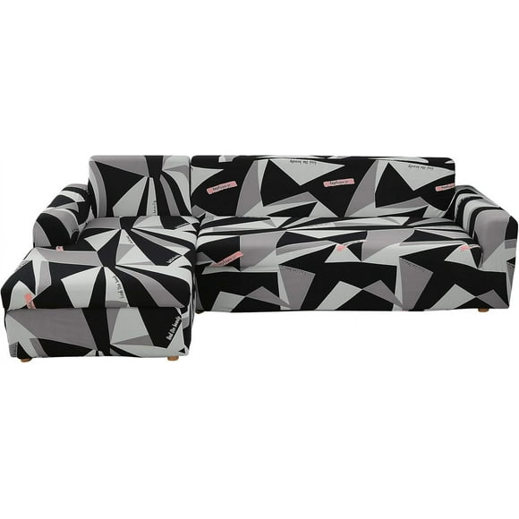 Water Repellent Furniture Protector, Stretchy Elastic Slipcovers for Recliner Chair, Lazy Boy Chair Cover, Protective Slipcover for Living Room (2 Pieces)