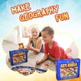 thumbnail image 2 of GeoBingo USA Educational Geography Board Game, 2 of 6