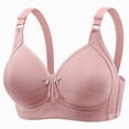 thumbnail image 3 of ALLLIST No Underwire Women Bras Pink Polka Dot Bralette Seamless T Shirt Ladies Bras Size S-XL, 3 of 4