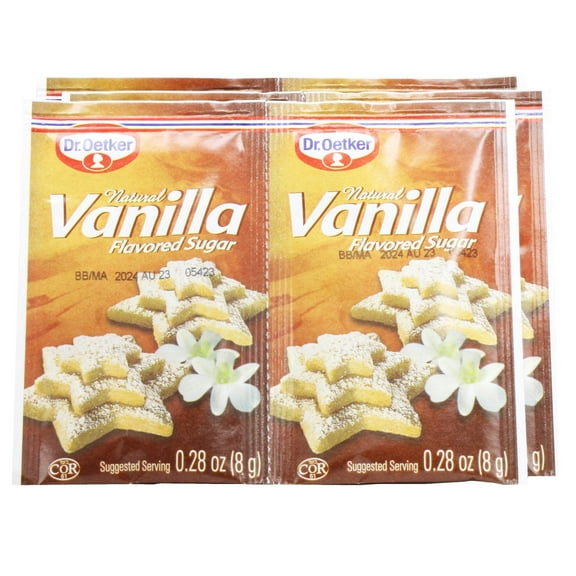 Dr. Oetker Natural Vanilla Sugar 6 Pack