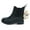 Black, variant on Women’s Tall Chelsea Rain Boots – Waterproof High Ankle PVC Boots with Elastic Sides & Non-Slip Sole, Fashion Lightweight Rain Shoes for All-Beige
