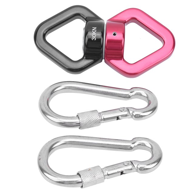 Anillo giratorio Universal para deportes al aire libre, escalada en roca, Yoga, conector oscilante para rueda colgante
