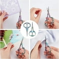 thumbnail image 3 of Dsseng 2Inch Stainless Steel Scissors Silver Sewing Embroidery Scissors Small Precision Detail Scissors Vintage Shears Sharp Cutter for Fabric Paper Cutting Craft Art Work DIY Tool DIY, 3 of 9