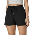 thumbnail image 3 of Athletic Shorts for Women 2026 Summer Elastic Waist Drawstring Lightweight Workout Exercise Running Shorts with Pockets, 3 of 5