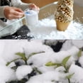 thumbnail image 2 of Lubelski Reusable Instant Magic Snow Powder Artificial Christmas Wedding Party Decoration 5x5x1.2cm, 2 of 7