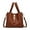 Brown, variant on Bucket Bags for Women - Leather Crossbody Bucket Purse Small Handbag Trendy Vintage Shoulder Bag with Small Purse