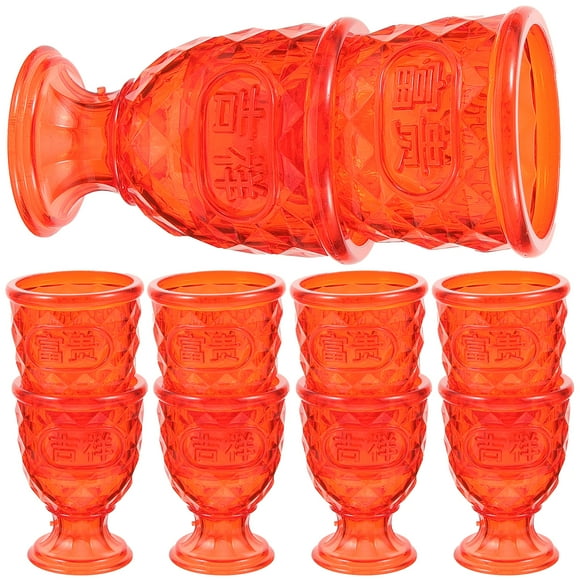 Red Solo Shot Glasses