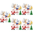 thumbnail image 5 of BERTDOMD 35 pcs Miniature Christmas House Decors Xmas Miniature Village Resin Crafts Decorations (Mixed Style), 5 of 6