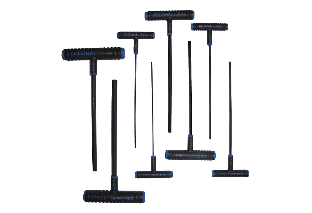 8 Piece Metric T-Shape Hex Key Set, 64908