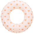 thumbnail image 1 of Thickened Children‘s Danish Retro Striped Swimming Ring Olive Inflatable Baby‘s Underarm Ring  Floating Ring, 1 of 7