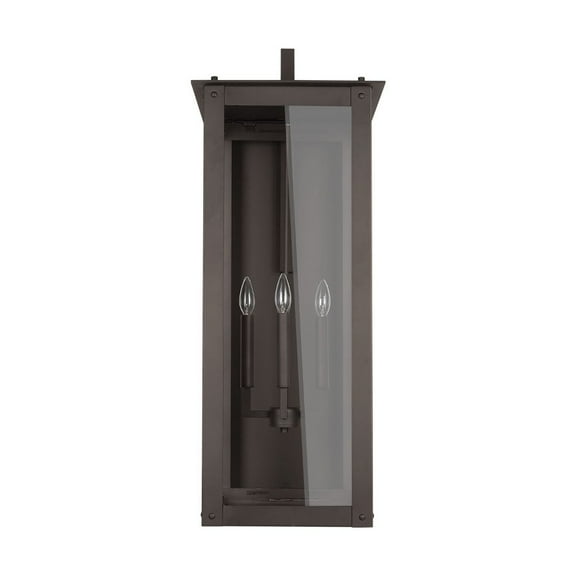Capital Lighting 934642OZ Hunt 4 Light Outdoor Wall Light, Oiled Bronze