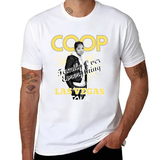 Camiseta All American Coop camiseta negra para fanáticos de los deportes ropa vintage camiseta para hombre