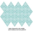 thumbnail image 4 of Large Embossed French Medallion Wall Stencil SKU #3474E by Designer Stencils, 4 of 5