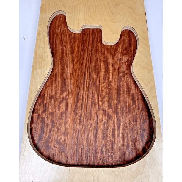 Bubinga Explorer Exotic Wood Guitar Body Blanks 28